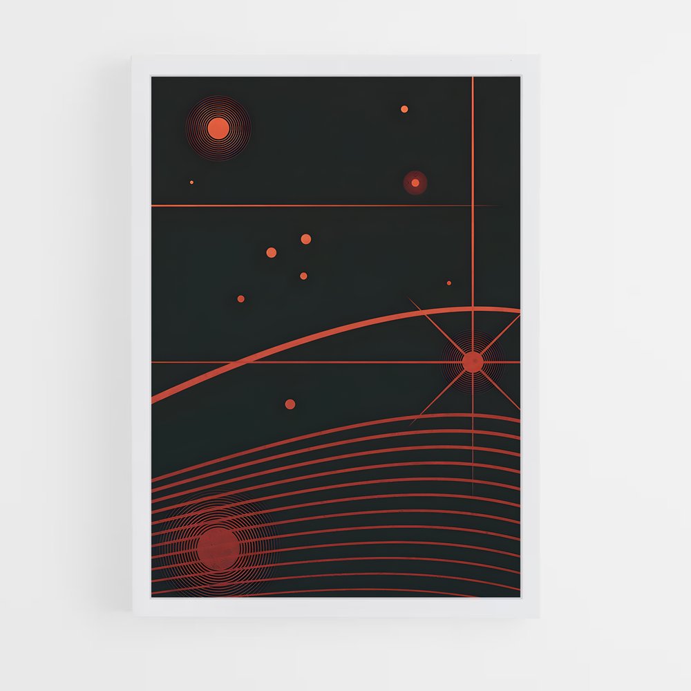 Poster Cercle d'Univers – affiche Art spatial (vue 3)